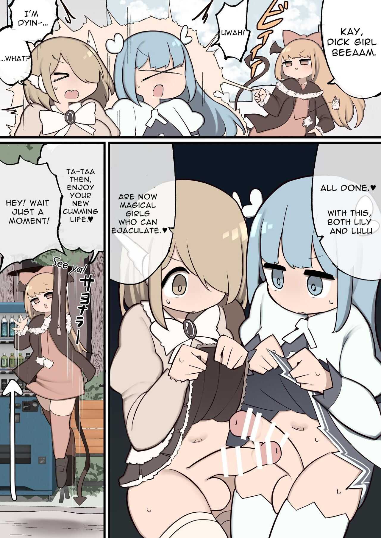 Futanari Magical Girls  ~Grow Dicks and Have Their Way With Their Fans~ page 3 full