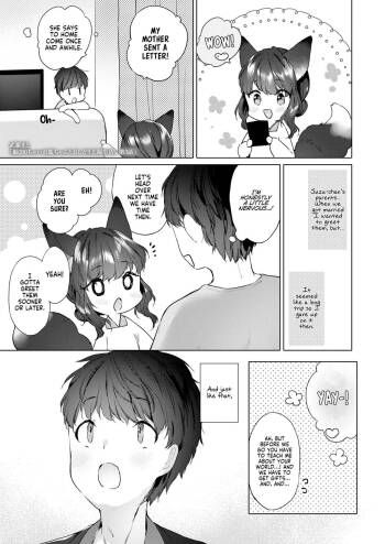 Yowai 200 Chai Okitsune-chan to Oshidori Fuufu Seikatsu. Dai 3 Wa | 200 Year Old Fox Girl and Her Happily Married Life. Part 3 cover