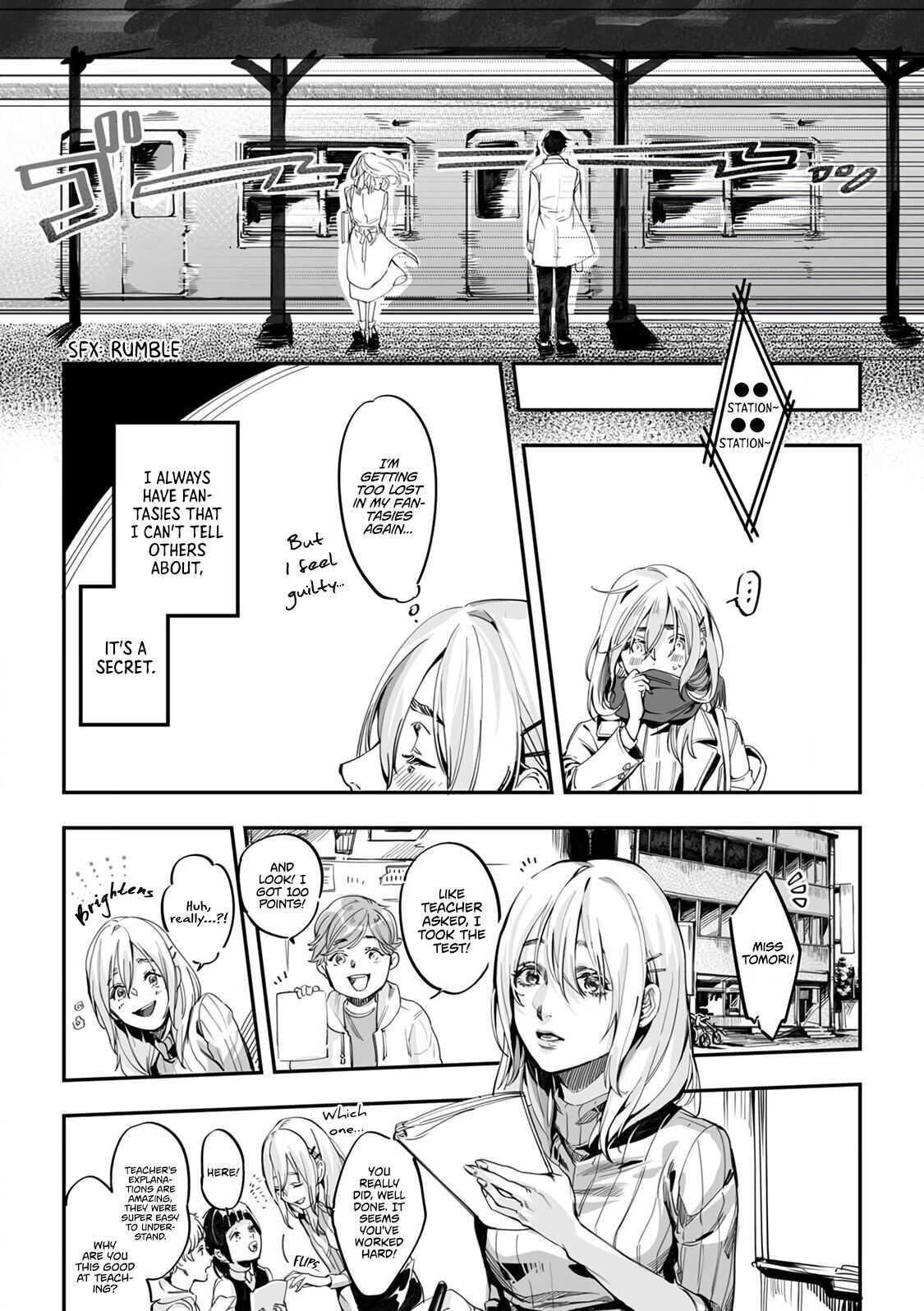 Doyou no Yuugata, Ano Eki de | Saturday Evening at That Station page 9 full