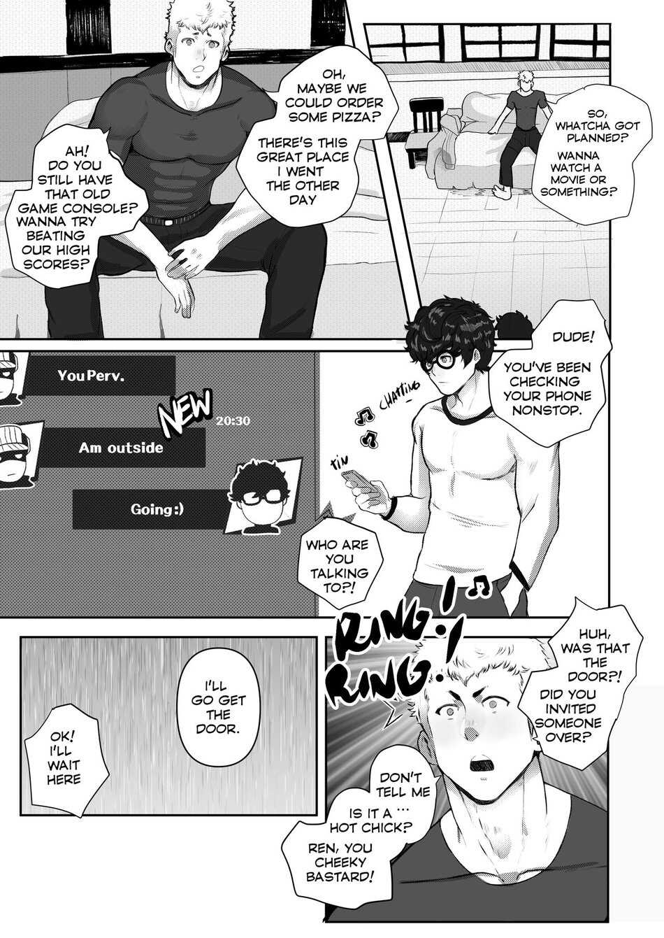 Valentine’s Night page 6 full