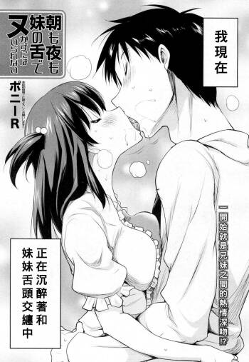 Asa mo Yoru mo Imouto no Shita de Nukazu ni wa Irarenai cover