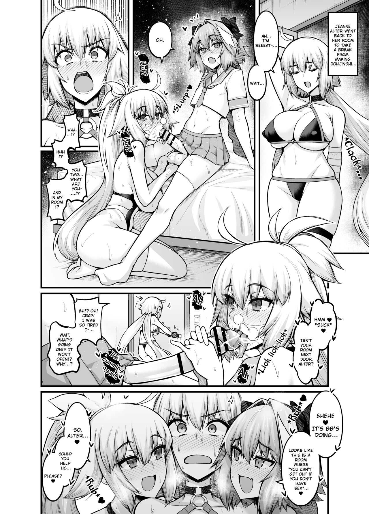 Jeanne Alter in Sex shinai to Derarenai Heya page 1 full