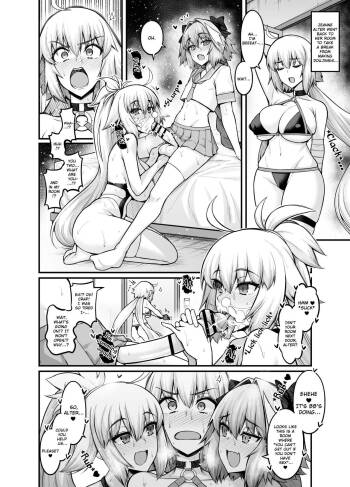 Jeanne Alter in Sex shinai to Derarenai Heya cover