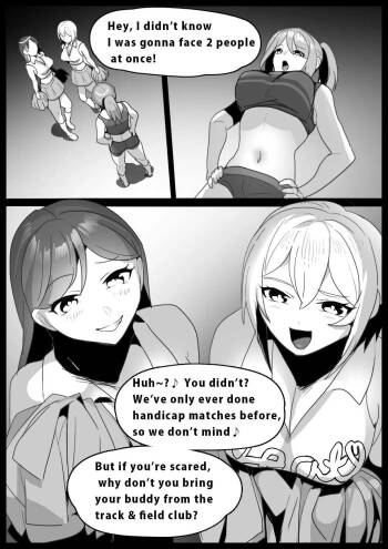 Girls Beat! Plus - Rie vs Shizuku & Mia cover