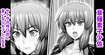 Kusanagi Motoko Shousa, Chinpira Yakuza no Tsugou no Ii SeFri ni Naru cover