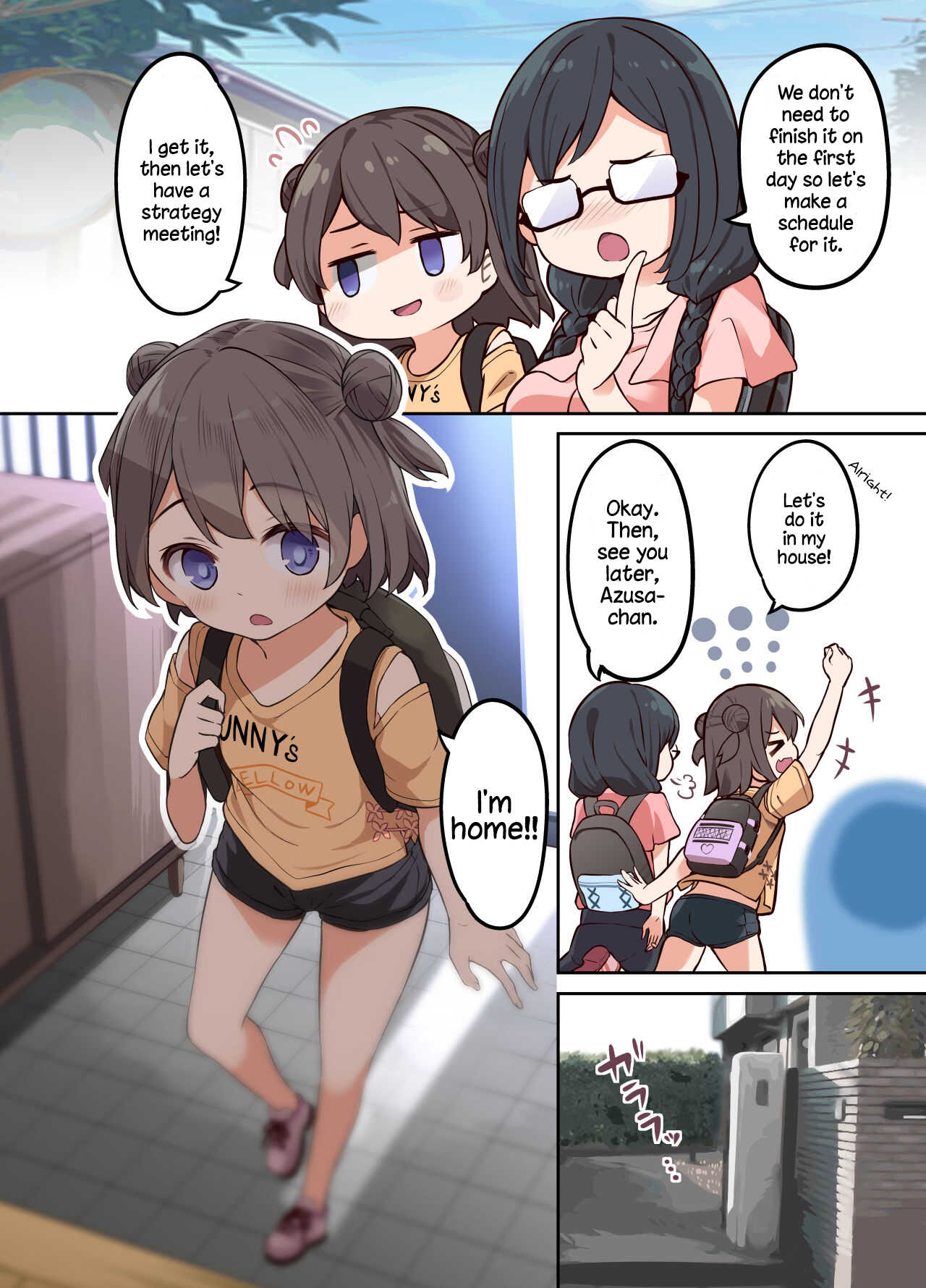 Hyoui Osen de Yuri Ecchi | Lesbian Sex through Corrupting Possession Page 3  - AsmHentai