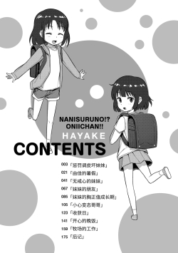 Nani Suru no!? Onii-chan!! | 欧尼酱!?你在干什么!! + 附赠DLsite限定 ...