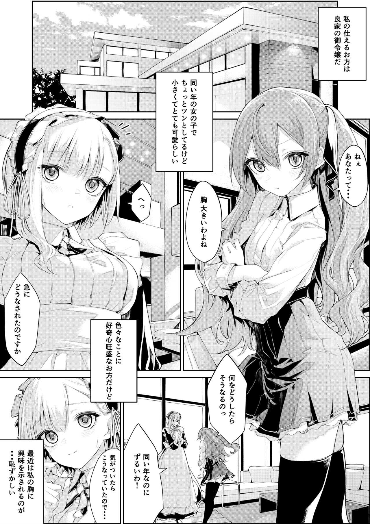 Meido-san ni kyōmishinshin'na ojōsama page 2 full