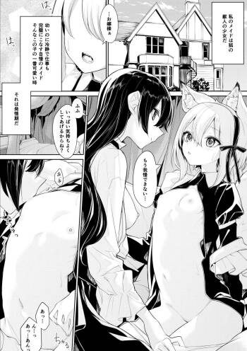 Hatsujouki na Kitsunemimi Maid-san to Ojou-sama cover