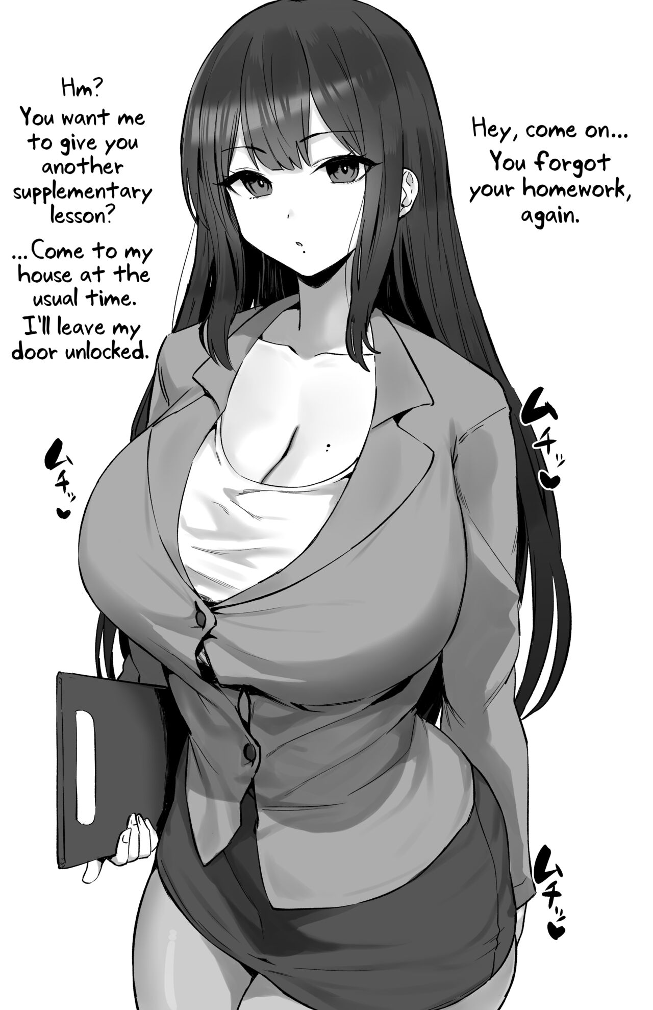 Muchimuchi Sensei | Voluptuous Teacher page 8 full