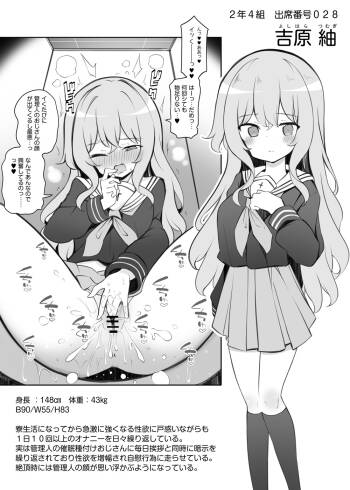 Saimin Shihai Sareta Ojou-sama Gakkou no Ryousei ~Yoshihara Tsumugi~ cover