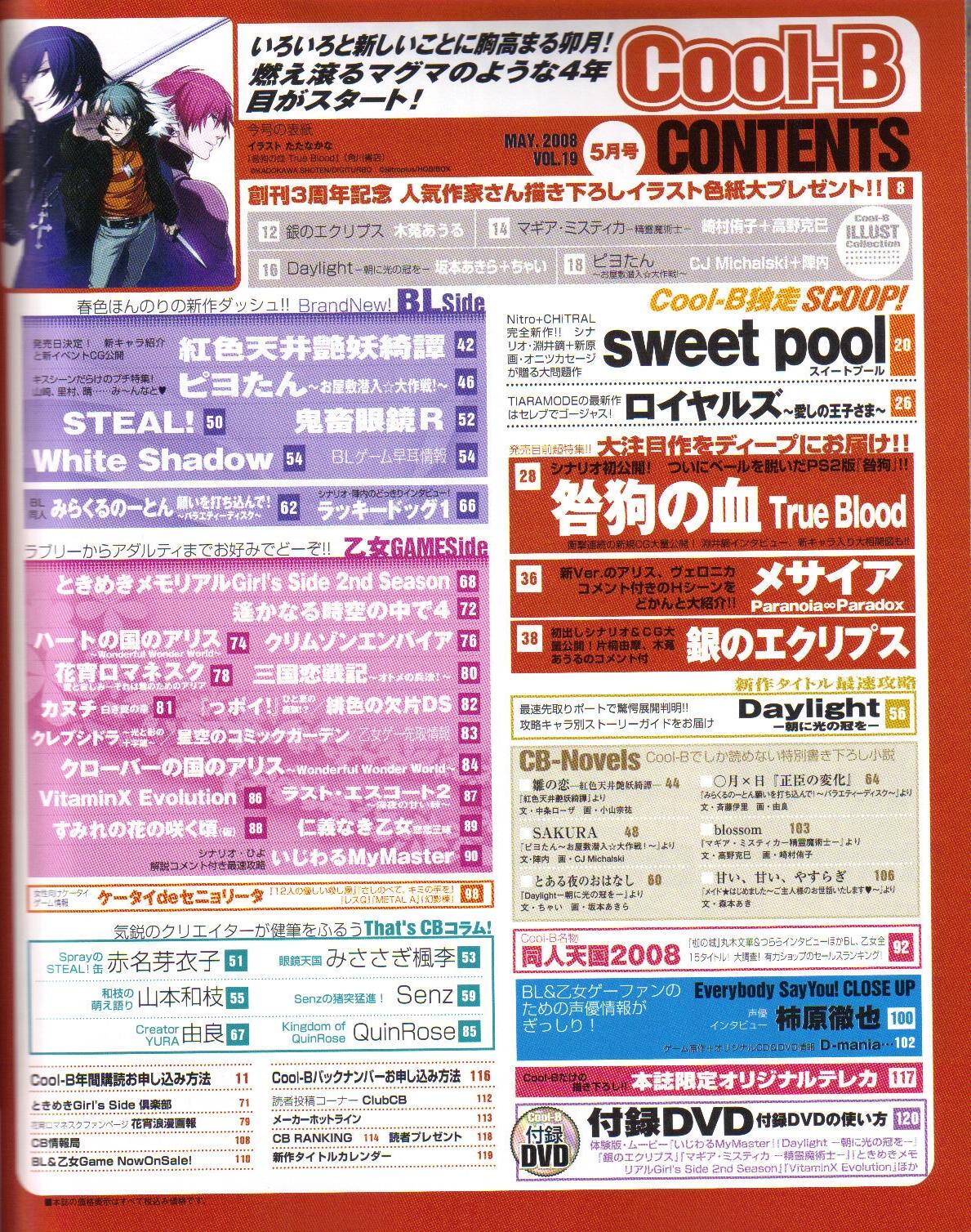 Cool-B Vol.19 2008-05 page 8 full