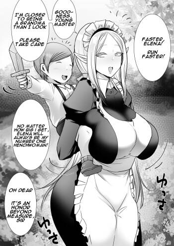 The Elf Maid And The Little Boy Growing Up cover
