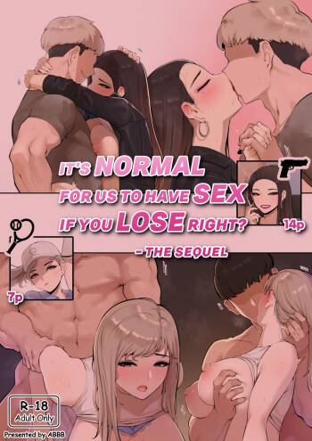 It's Normal for us to Have Sex if You Lose Right？ The sequel | 输了挨操不是很正常的吗? 续篇 cover