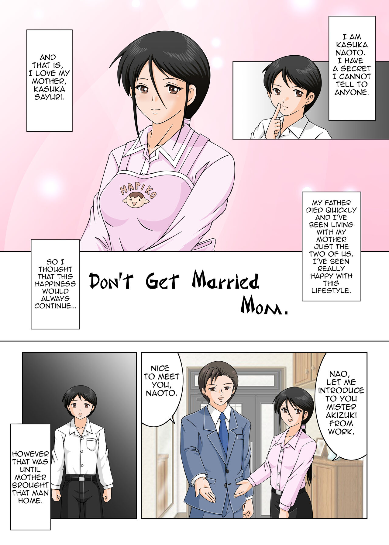 Kekkon Shinaide Okaa-san|Don't Get Married Mom page 3 full