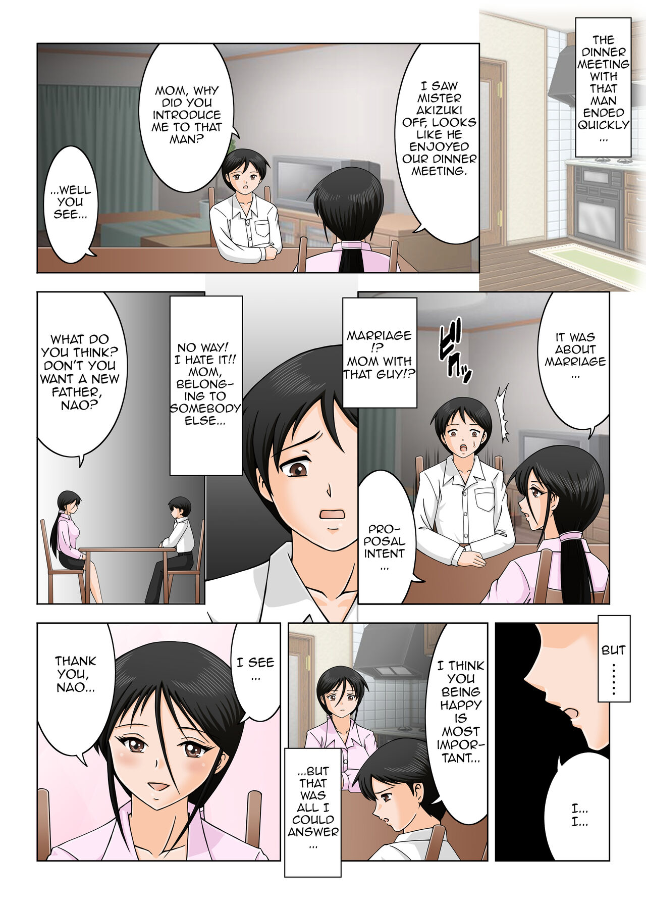 Kekkon Shinaide Okaa-san|Don't Get Married Mom page 4 full