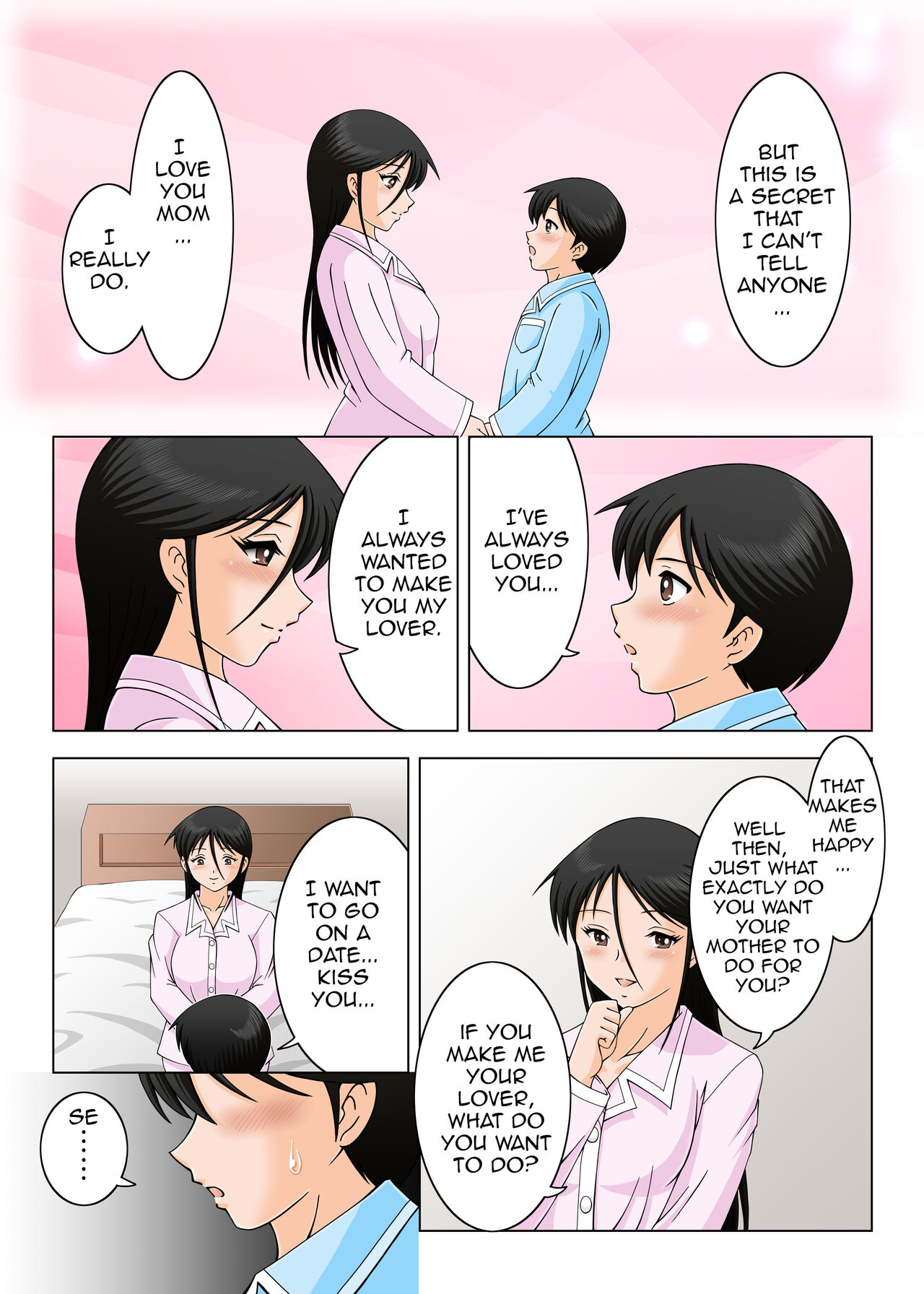 Kekkon Shinaide Okaa-san|Don't Get Married Mom page 9 full