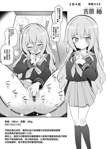 Saimin Shihai Sareta Ojou-sama Gakkou no Ryousei ~Yoshihara Tsumugi~ cover