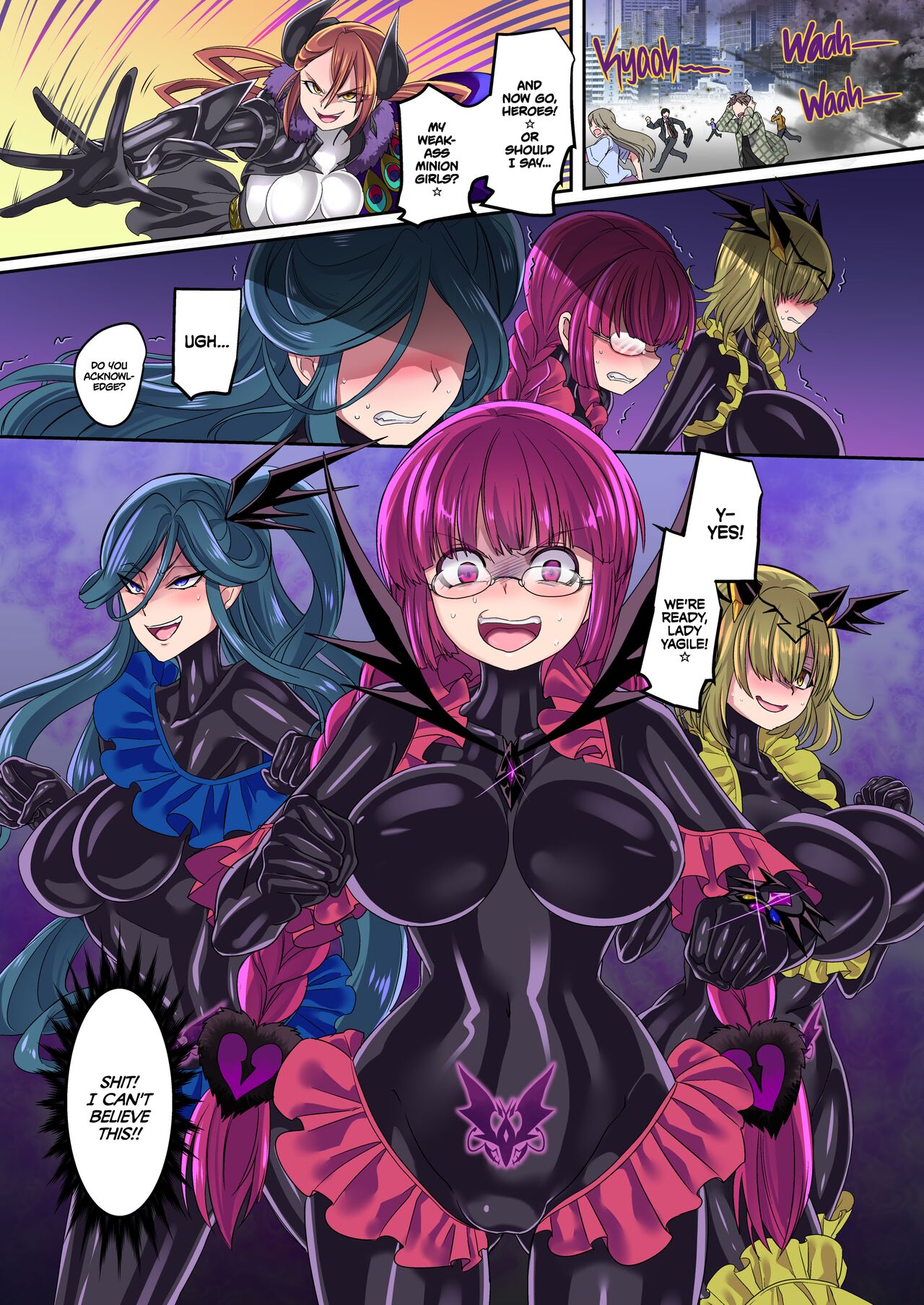 Saikyou no Seigi no Hero wa Kagami no Naka de wa Saijaku no Kaijin | The Strongest Hero of Justice is the Weakest Villain in the Mirror page 2 full