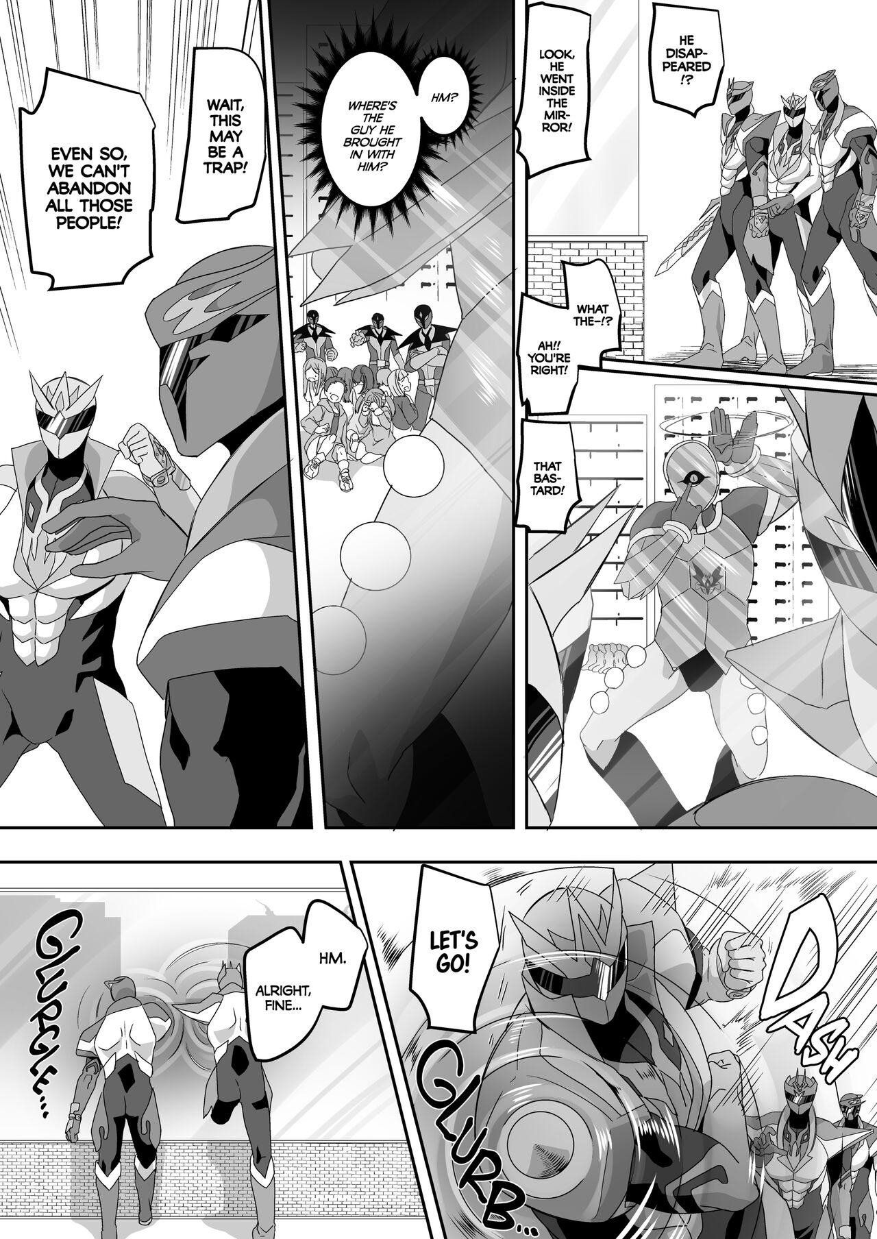 Saikyou no Seigi no Hero wa Kagami no Naka de wa Saijaku no Kaijin | The Strongest Hero of Justice is the Weakest Villain in the Mirror page 6 full