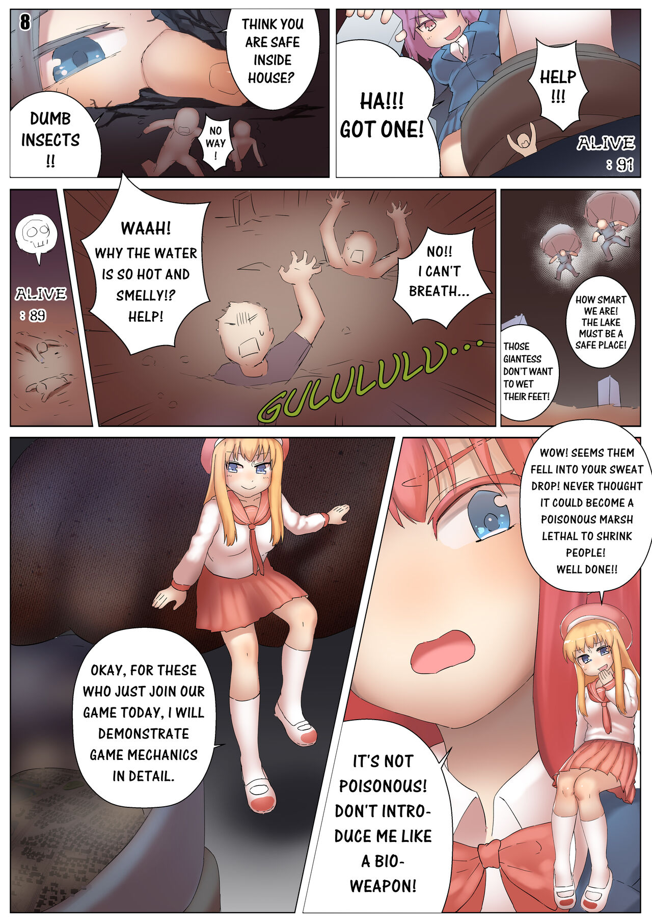 Player Underfoot: Maiden Paradise page 9 full