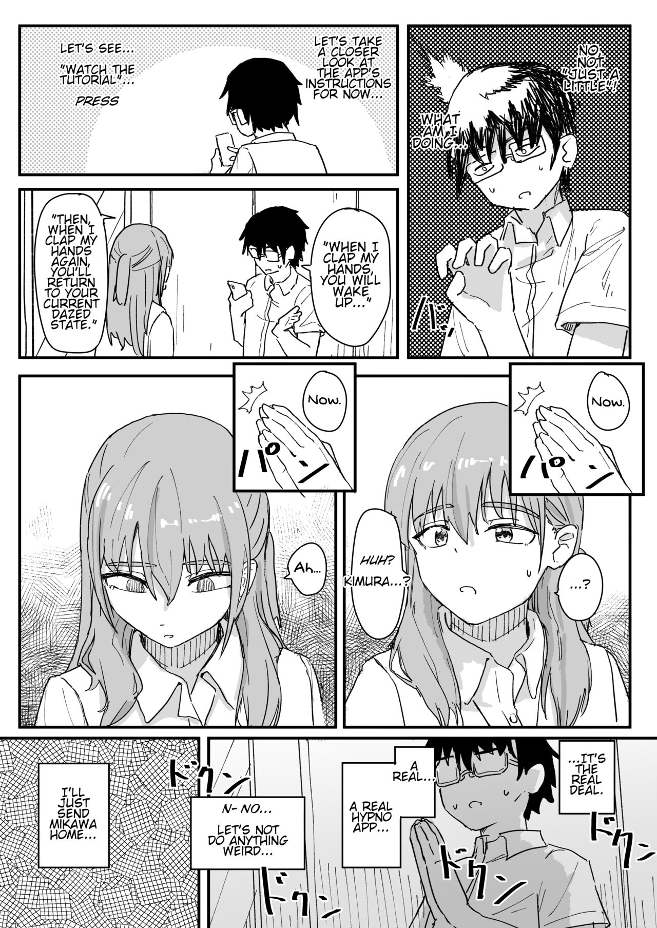 Saimin Appli ga Honmono Kamo Shirenai node Tsukatte Miru | This Hypno App Might Be Legit, So Let’s Try It Out page 10 full