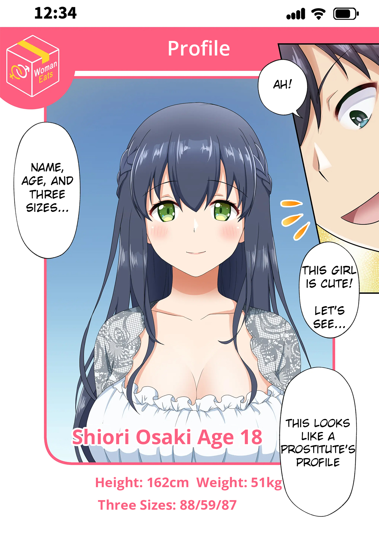 Woman Eats ~Yume no Bishoujo Takuhai Appli~ | Woman Eats ~Beautiful Dream Girl Delivery App~ + Bonus FANTIA Comic page 5 full