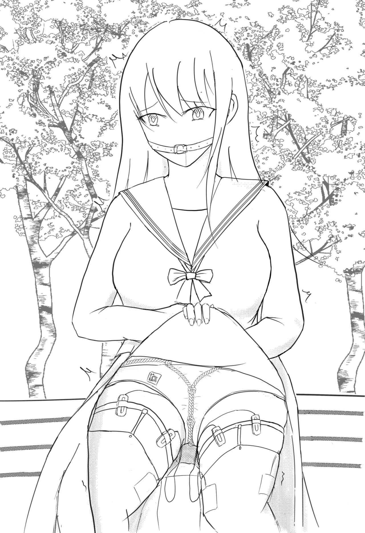 Pitiful girl Mission outdoor exhibitionism punishment page 3 full