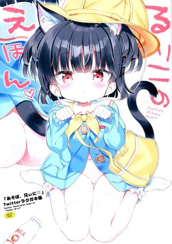 Ruriko no Ehon -Asobo, Niini Twitter Rakugaki-shuu- cover