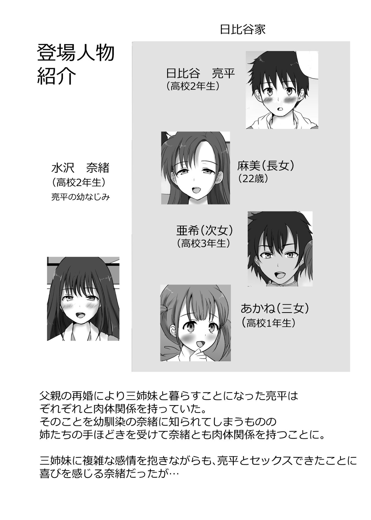 僕と三姉妹+1 page 4 full