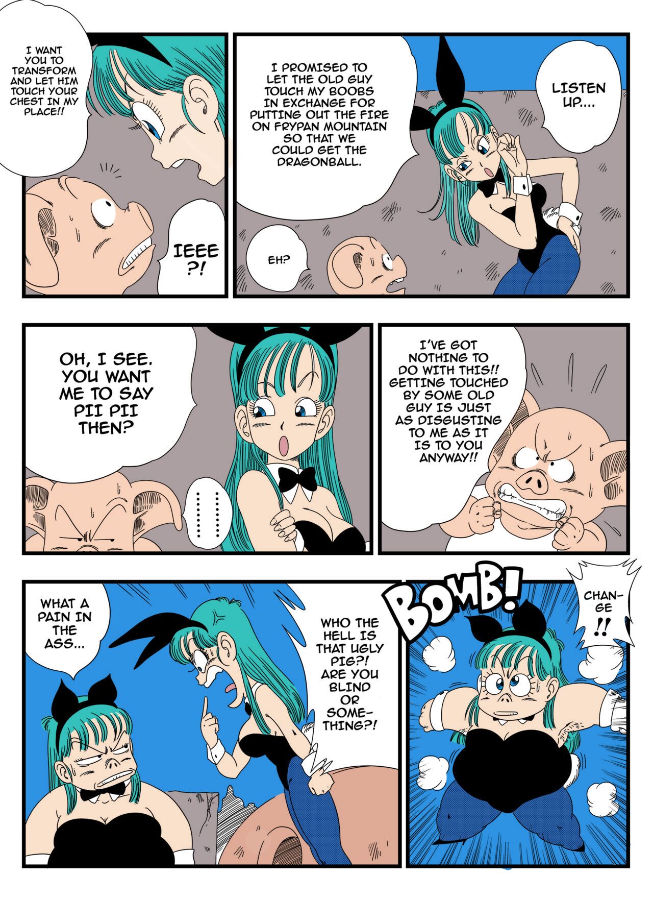 Bunny Girl Transformation page 4 full