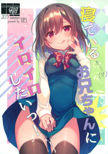 I Want to Do Lots of Things With My Sleeping Onii-chan! cover