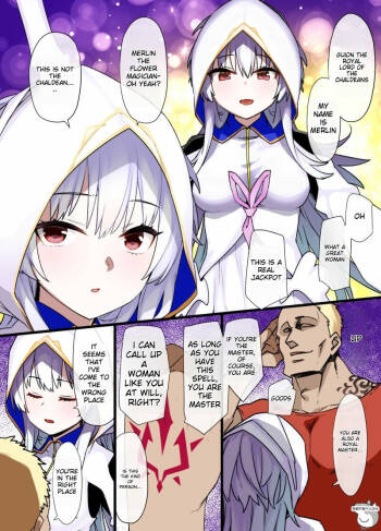 FGO Proto Merlin Enslaved Manga cover