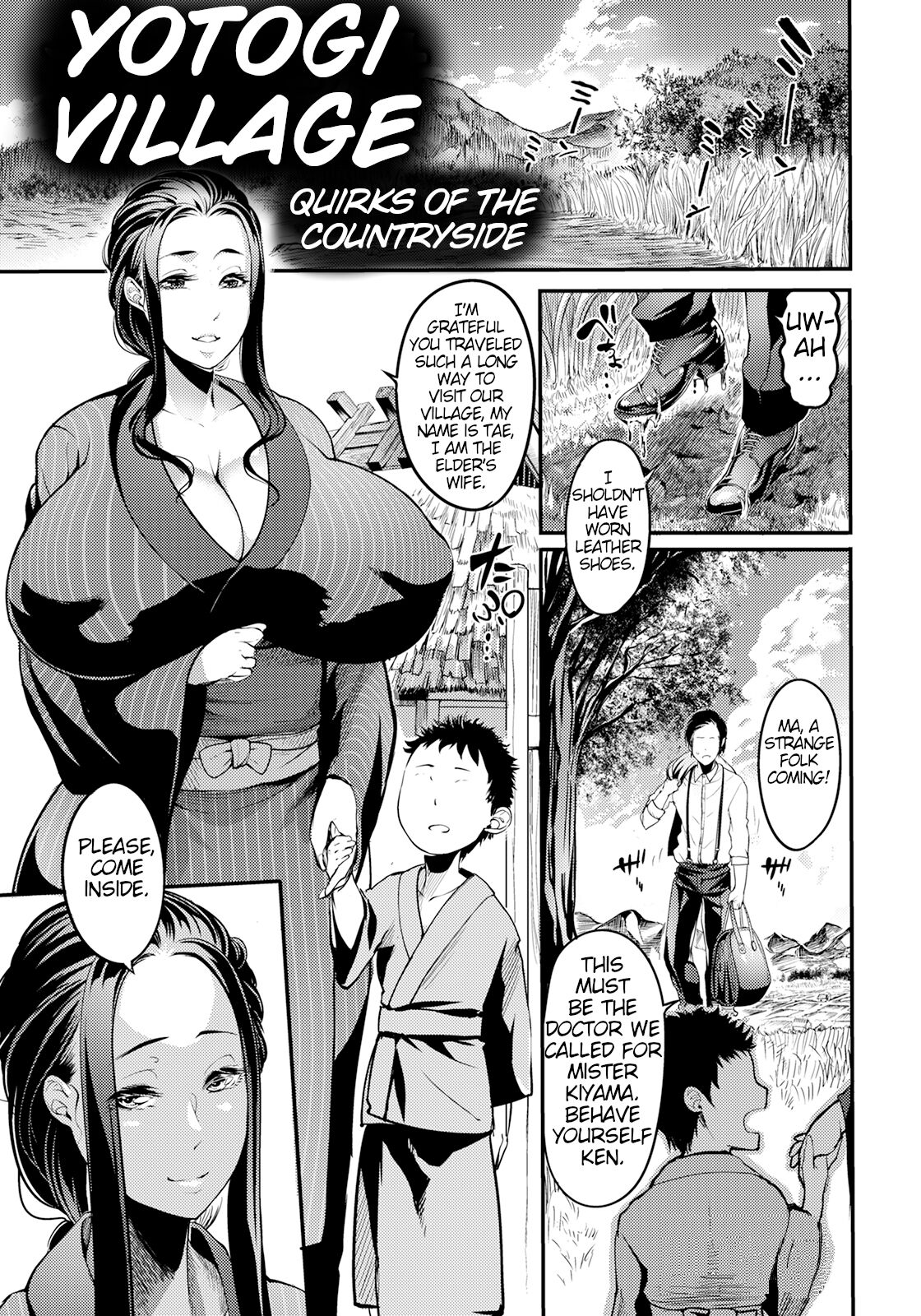 Yotogi-mura ~Aru Inaka no Kishuu~ | Yotogi Village ~Quirks of the Countryside~ page 1 full