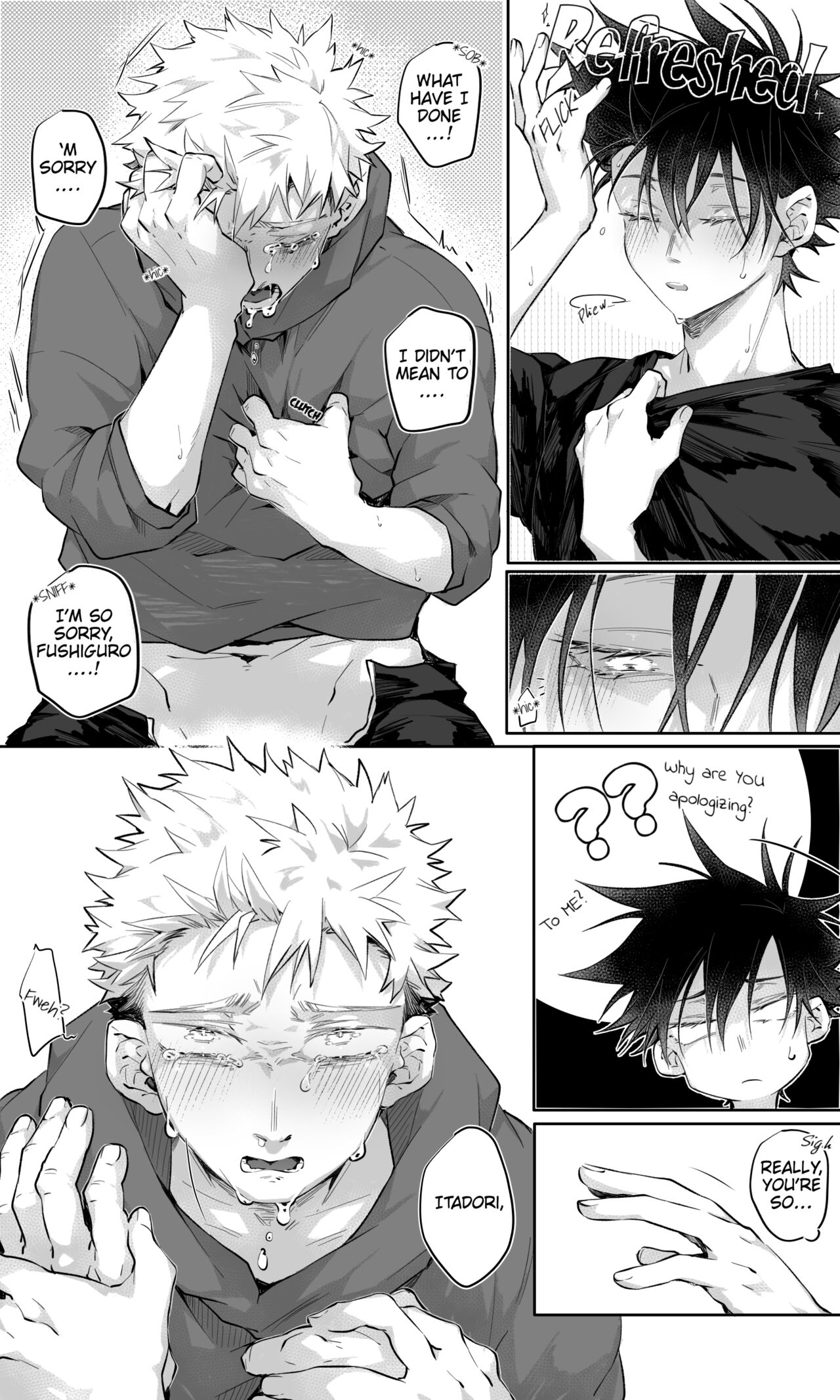 Megumi noncons and babytraps Yuuji page 6 full