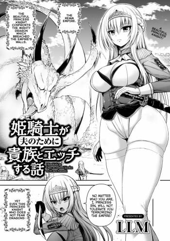 Himekishi ga Otto no Tame ni Kizoku to Ecchi suru Hanashi cover
