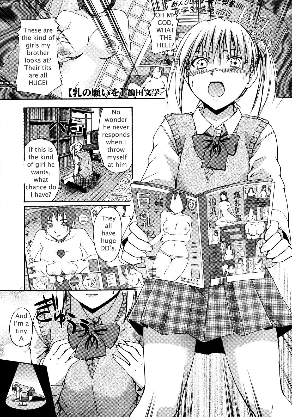 Sister's Big Boob Wish page 1 full