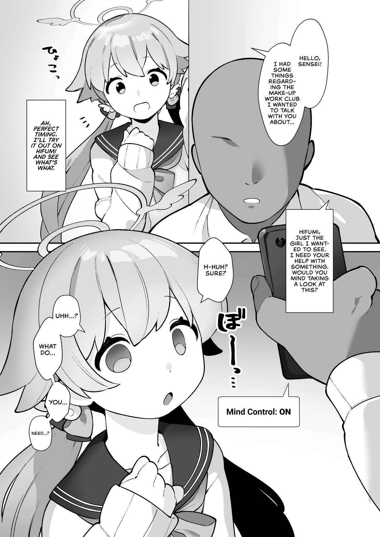 BluArch Saimin-bu ~Shimoe Koharu Hen & Ajitani Hifumi Hen~ | The Blue Archive Mind Control Club ~Shimoe Koharu Chapter & Ajitani Hifumi Chapter~ page 5 full