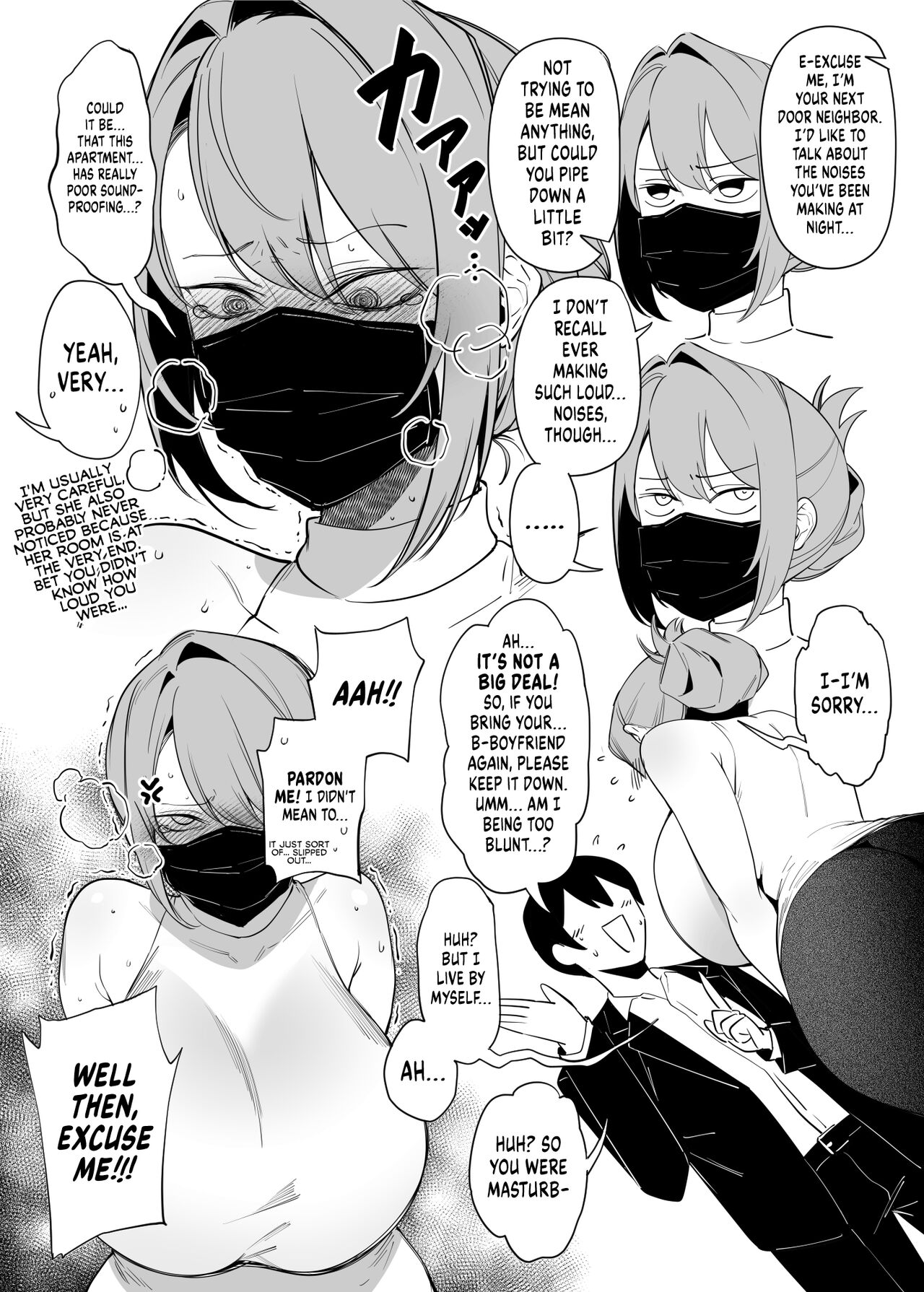 Otonari-san wa Yami Soshiki ni Nikutai Kaizou sareta Moto Seigi Sentai Member deshita | My Neighbor Is a Former Super Sentai Member Whose Body Was Modified by an Evil Organization page 7 full