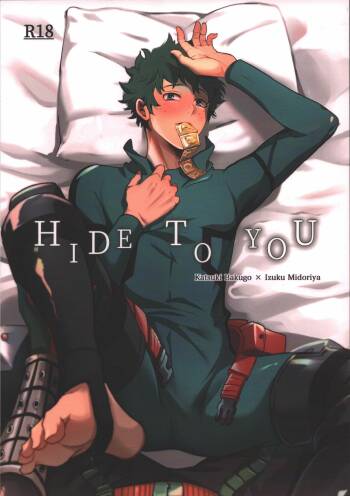 HIDE TO YOU cover