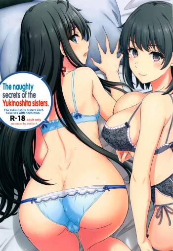 Yukinoshita Shimai to Iyarashii Futari no Himegoto. | The Naughty Secrets of the Yukinoshita Sisters. cover