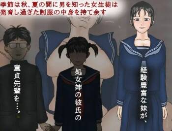 Itazura Imouto, Gyaku NTR Asobi Ane no Kareshi ni Semaru Kyonyuu Bloomer cover