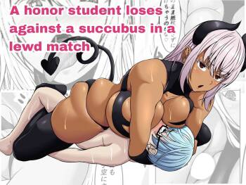 Succubus ni H na Shoubu de Makechau Yuutousei-kun | A honor student loses against a succubus in a lewd match cover