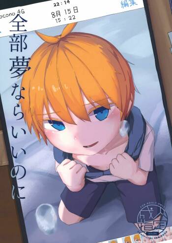 Zenbu Yume Nara Ii no ni cover