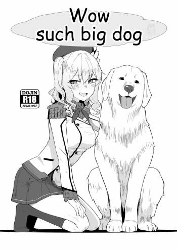 Ooki Wan-chan desu ne!  | Wow such big dog cover