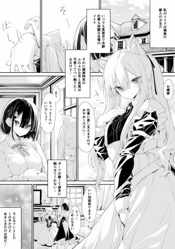 Fudan wa Sokkenai kedo, Hatsujouki ni Naru to Ojou-sama ni   Amaama ni Amaechau Nekomimi Maid-san cover