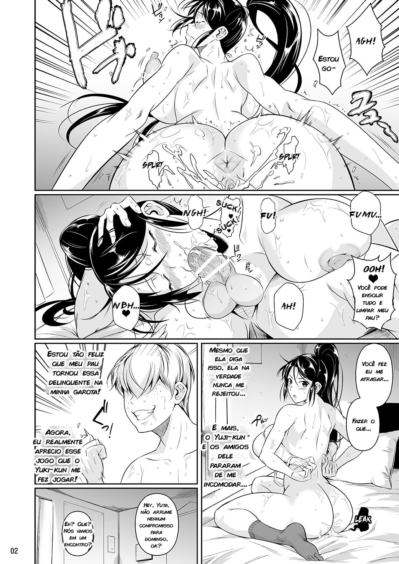 Batsu Game de Yankee Onna ni Kokuttemita page 3 full