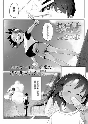 あの夏の話    中文翻譯 cover