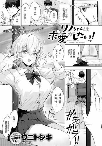 Rino-chan wa Kyuai ga Shitaii! cover