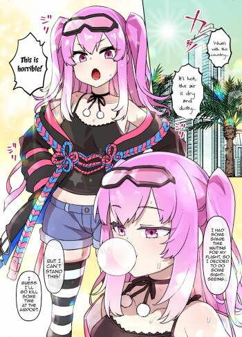 A girl who degrades into a harem's female slave in a desert country cover